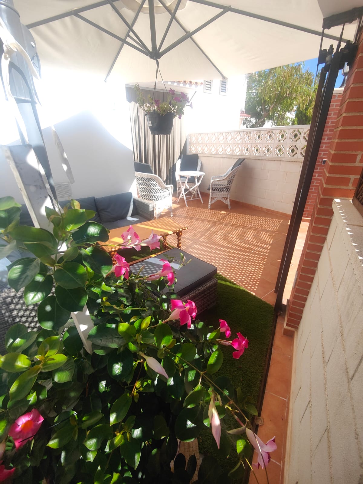 Terraza casa serrano