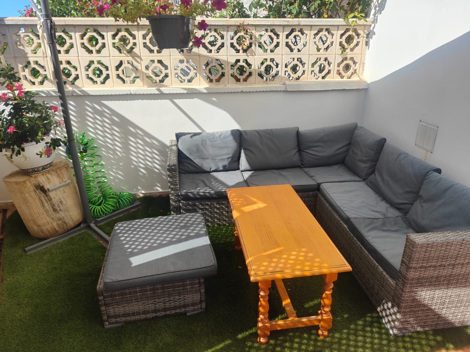 Terraza casa serrano